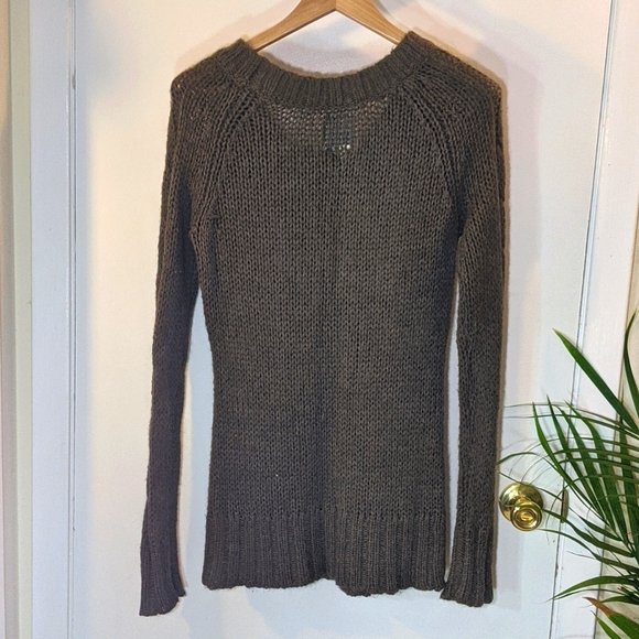 aerie Cable Knit Mohair Sweater - Picture 3 of 4